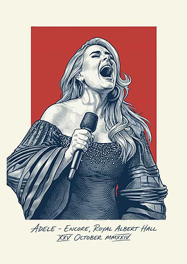 Adele Performing at Royal Albert Hall