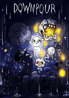 The Binding of Isaac Downpour Poster