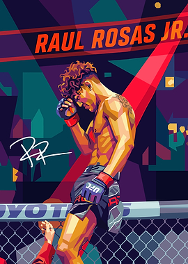 Raul Rosas Jr. UFC Fighter Portrait