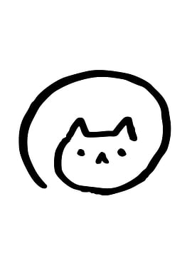 Cute Cat Illustration