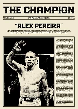 Alex Pereira 'The Champion'