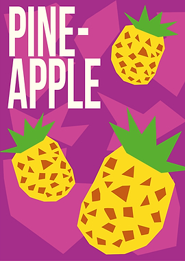 Pineapple Text Art