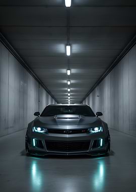 Chevrolet Camaro in Tunnel