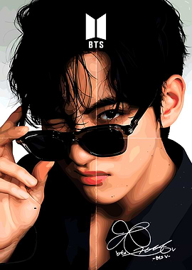 BTS V with Sunglasses