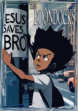 The Boondocks Huey P. Freeman Poster