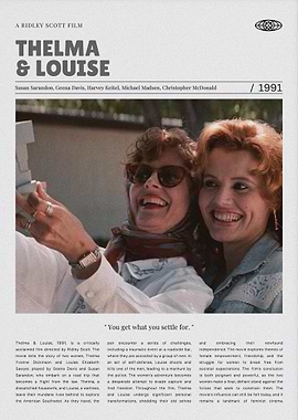 Thelma & Louise Movie Poster