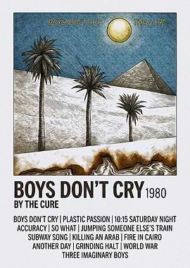 The Cure Boys Don't Cry Album Art