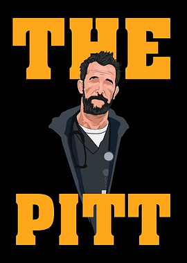 The Pitt Doctor Portrait