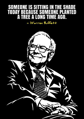 Warren Buffett Quote on Planting Trees