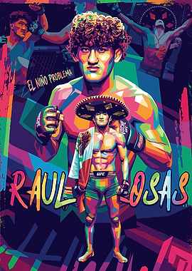 Raul Rosas Jr. Pop Art Poster