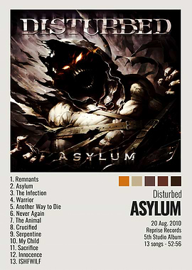 Disturbed Asylum Album Cover
