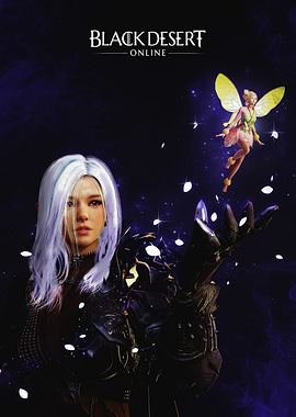 Black Desert Online Fairy and Warrior