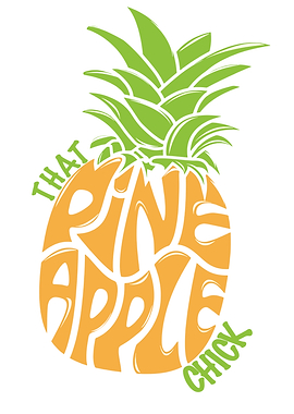 Pineapple Chick Text Art