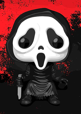Ghostface with knife Funko Pop