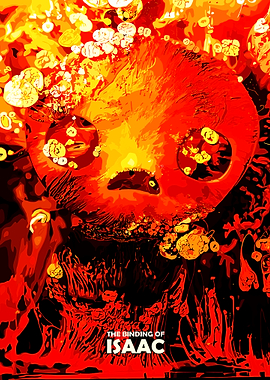 The Binding of Isaac Game Art