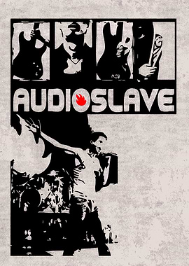 Audioslave Band Poster