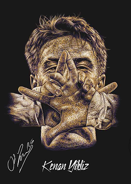 Kenan Yıldız Scribble Art Style