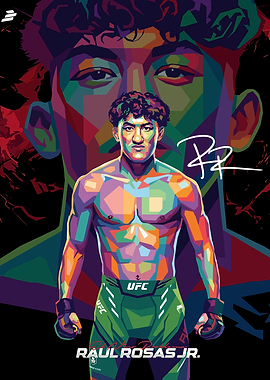 Raul Rosas Jr. Pop Art Portrait