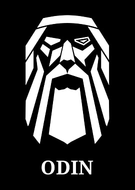 Odin Norse God Icon