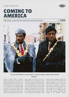 Coming to America Movie Poster