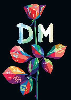 Depeche Mode Rose Logo