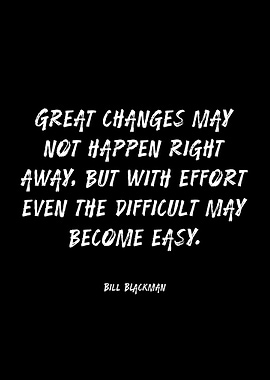 Inspirational Quote on Black Background