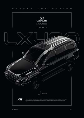 Lexus LX470 1998 Black Series