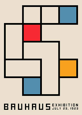 Bauhaus Exhibition Poster