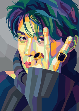 Pop Art Portrait of a Person