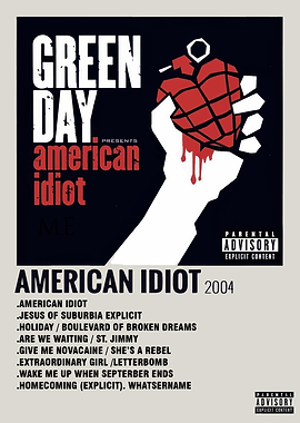 Green Day American Idiot Album Art
