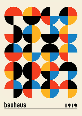 Bauhaus 1919 Geometric