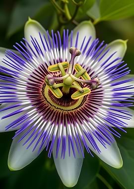Close-up of a Passion Flower