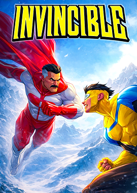 Invincible vs. Omni-Man Confrontation
