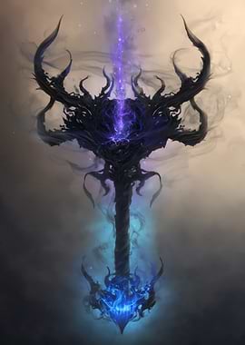 Dark Fantasy Staff