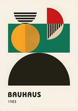 Bauhaus 1923 Abstract Geometric