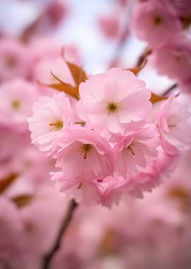 Pink Cherry Blossoms