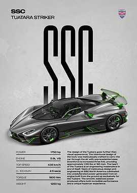 SSC Tuatara Striker Hypercar