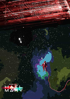 Project Hail Mary Astronaut in Space