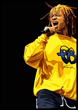 Rapper Performing on Stage