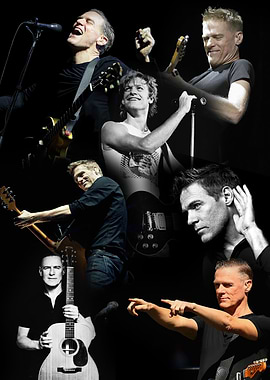 Bryan Adams Collage