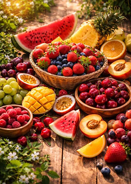 Abundant Summer Fruit Assortment