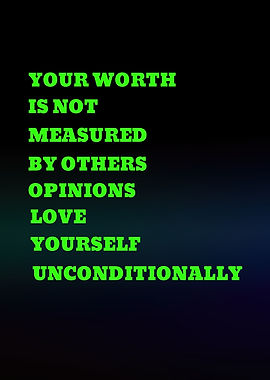 Inspirational Quote About Self-Worth