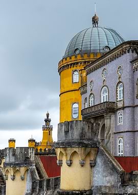 Pena Palace Architecture in Sintra
