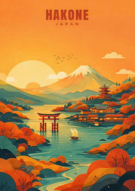 Hakone Japan Landscape