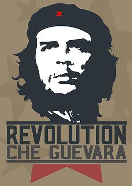 Che Guevara Revolution Poster