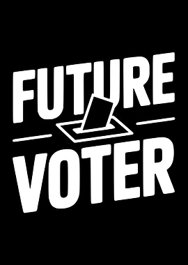 Future Voter Text Art