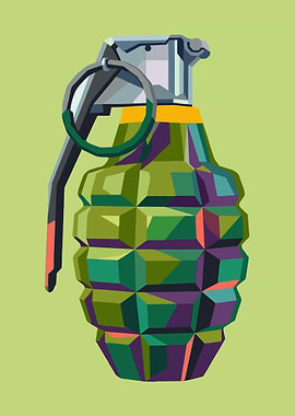 Stylized Grenade