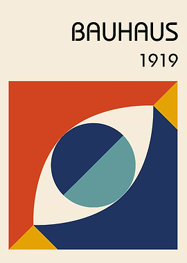 Bauhaus 1919 Abstract Eye
