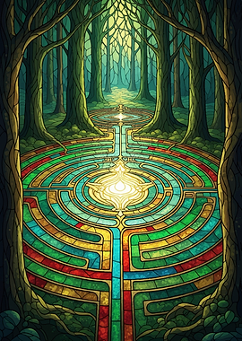 Enchanted Forest Maze
