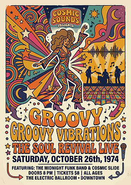 Groovy Vibrations 1974 Concert